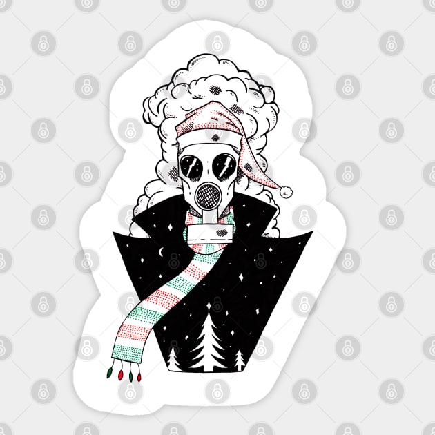 Nuclear Holidays Sticker by TaliDe